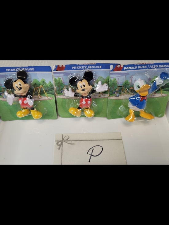 Disney Other - P - 🎁 Free w/ purchase of $25+ / Disney Mickey & Donald Duck Figures (3) NWOT
